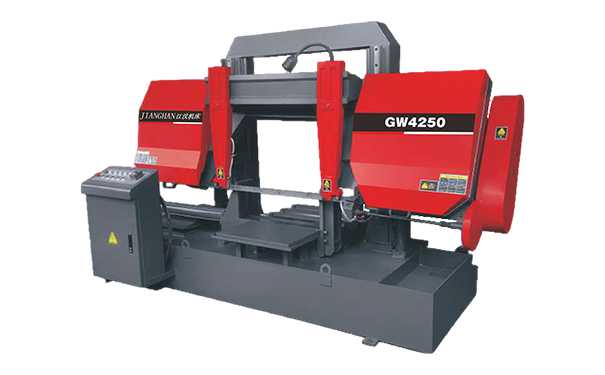 茂县GW4250双柱龙门卧式带锯床