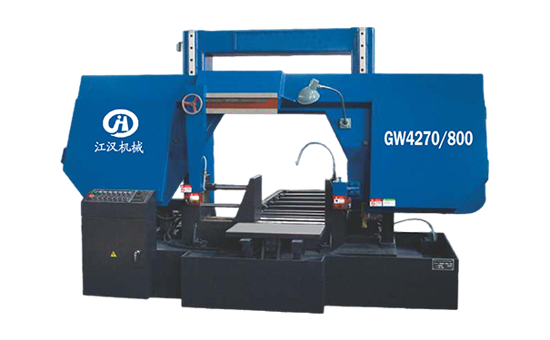 茂县GW4270/800双柱龙门卧式带锯床